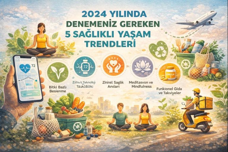 2024 Yılında Denemeniz Gereken 5 Sağlıklı Yaşam Trendini Keşfedin